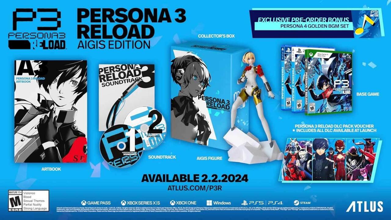 Persona 3 Reload Collector's Edition