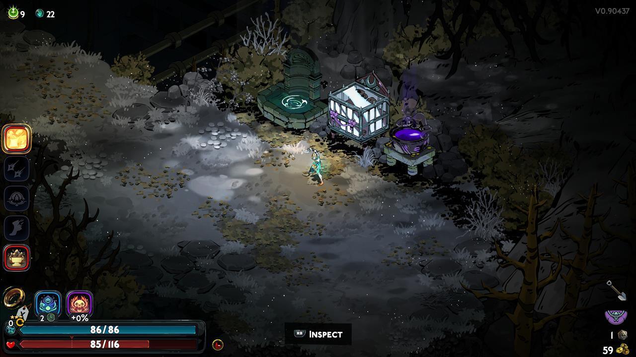Incantations that add dungeon fixtures for healing and items