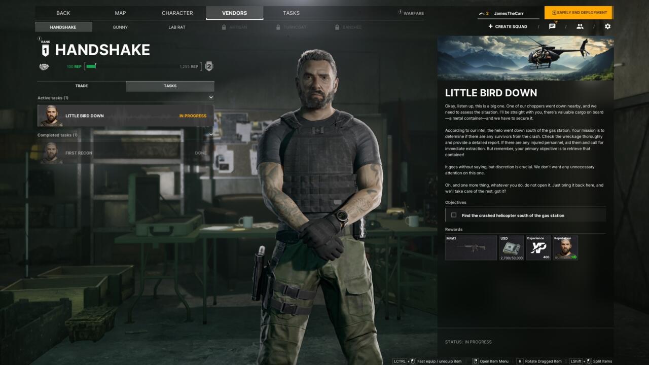 Complete tasks for rewards