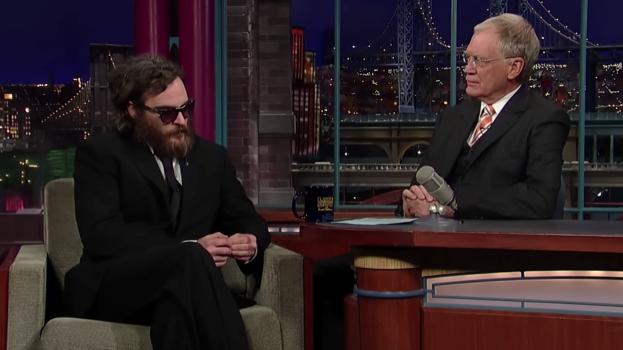 8. I'm Still Here: Joaquin Phoenix announces he's a rapper on David Letterman